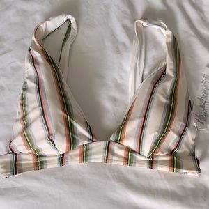 RVCA bikini top multi color